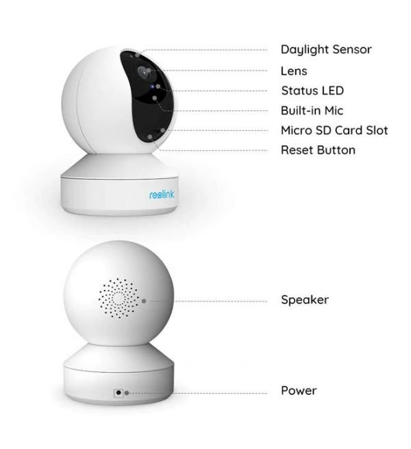 Relink E1-3Mp Wireless Pan Tilt Smart Security Camera1
