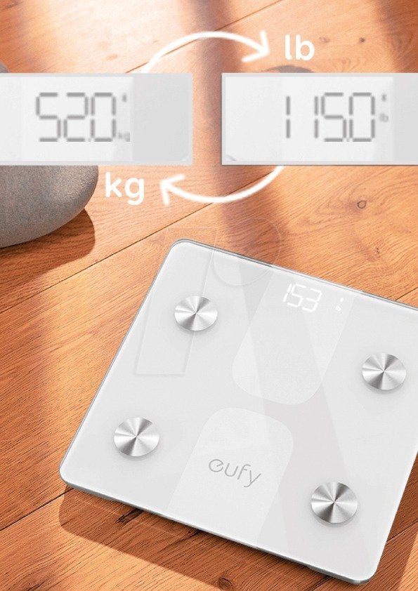 Smart Scale C1 With Bluetooth Eufy By Anker – Tag Store