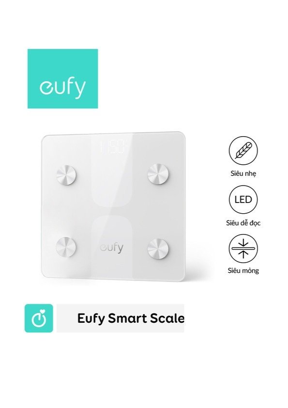 Smart Scale C1 With Bluetooth Eufy By Anker – Tag Store